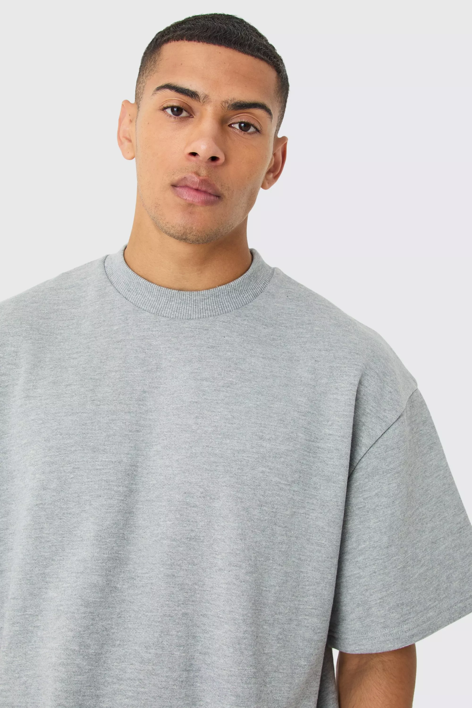 Oversized Boxy Heavyweight Short Sleeve Sweatshirt